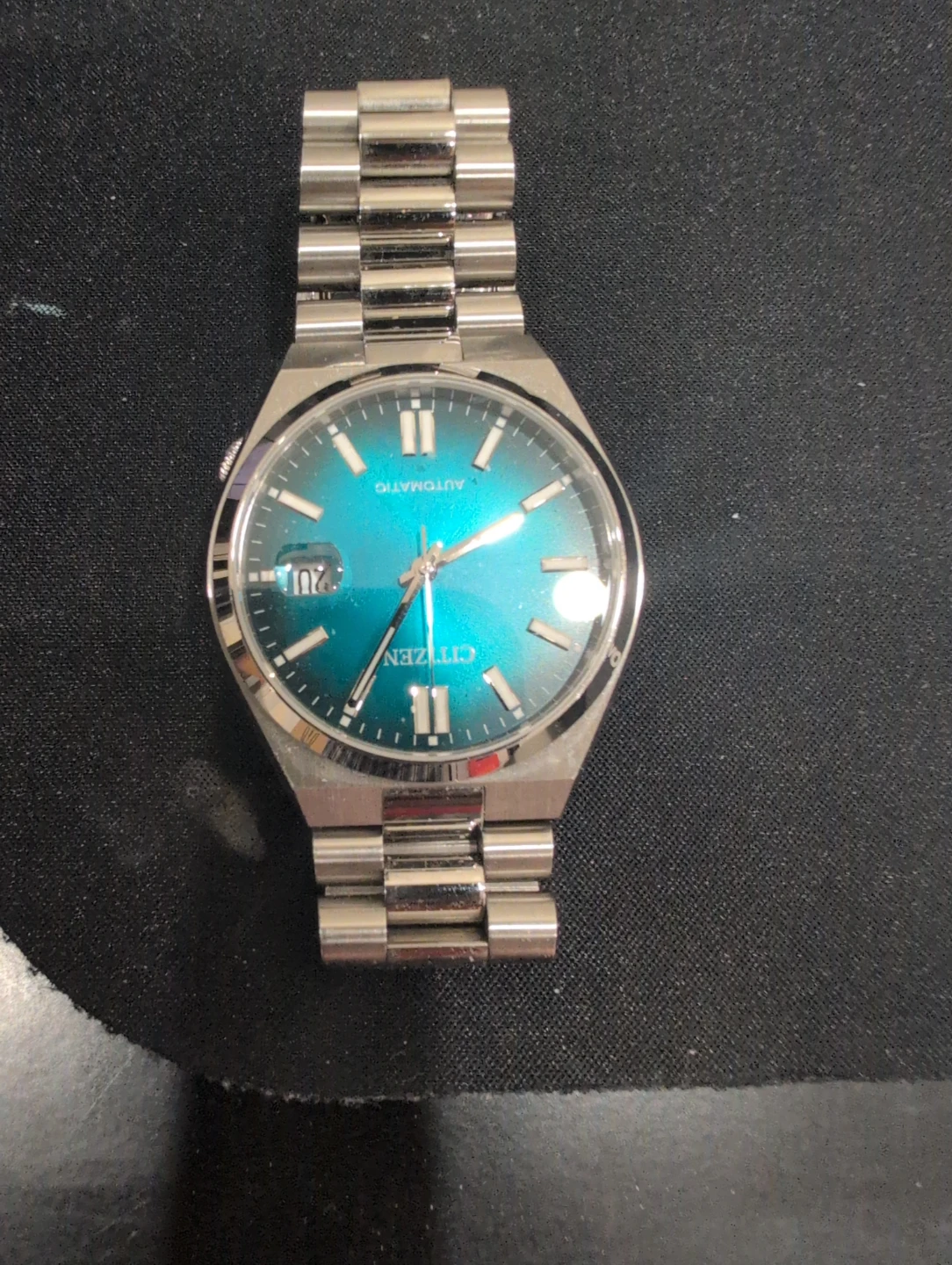 Citizen Automatic Watch - Silver & Blue