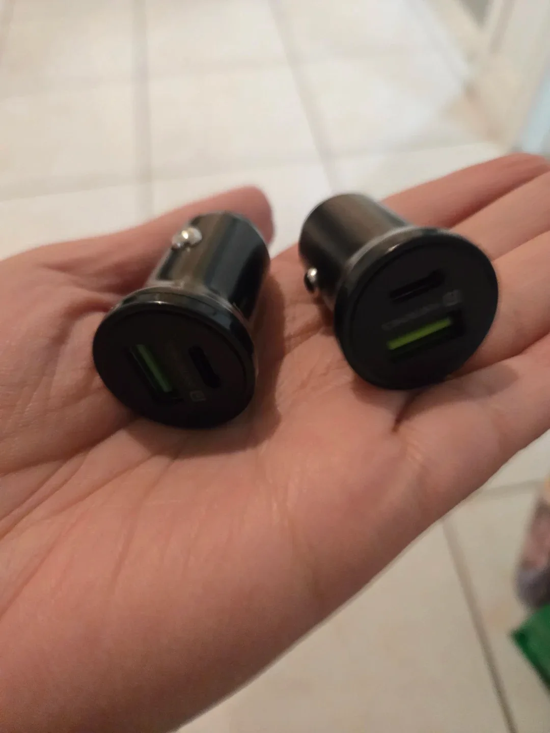 Portronics Car Power Charger image indicator(2)