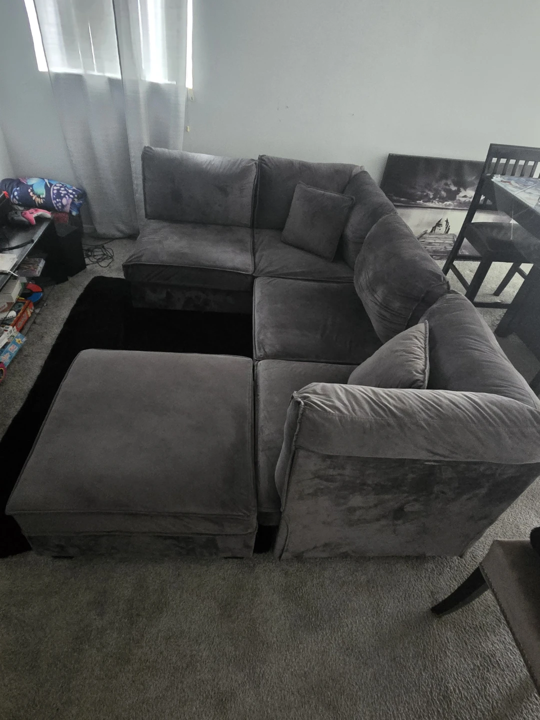 Modular Sectional Sofa - Gray - photo 4