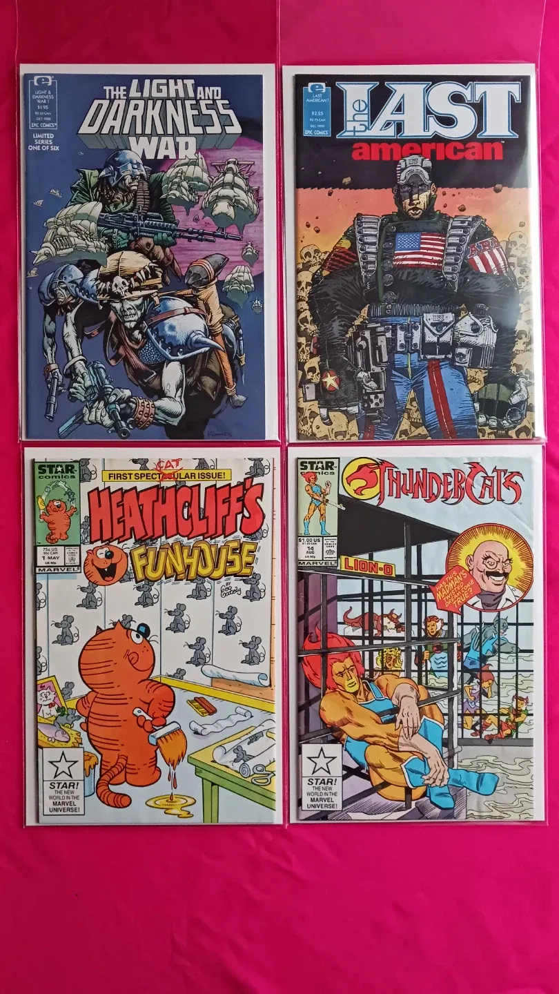 Marvel Comic Book Lot image indicator(4)