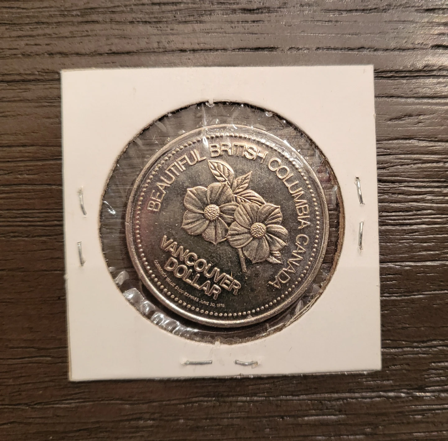 1976 Vintage Vancouver Token - UN Habitat 1976 - photo 2