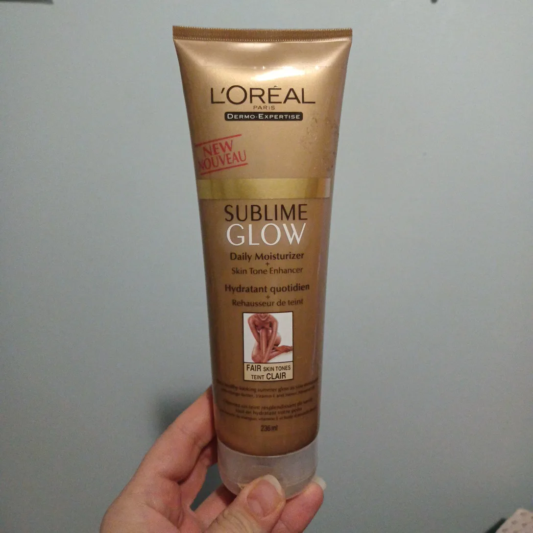 loreal Sublime Glow Daily Moisturiser #cleanout