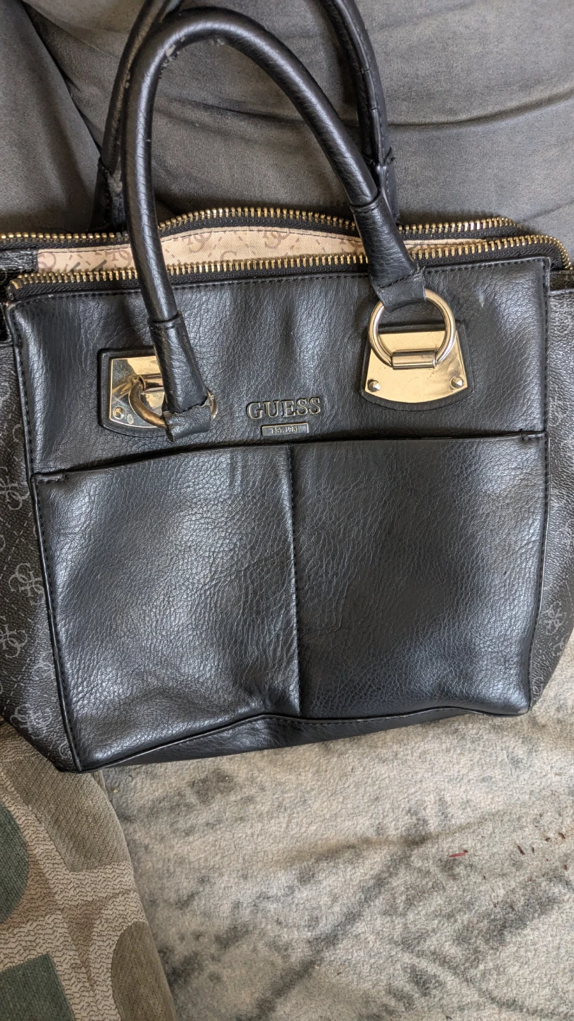 Guess Black Tote Bag