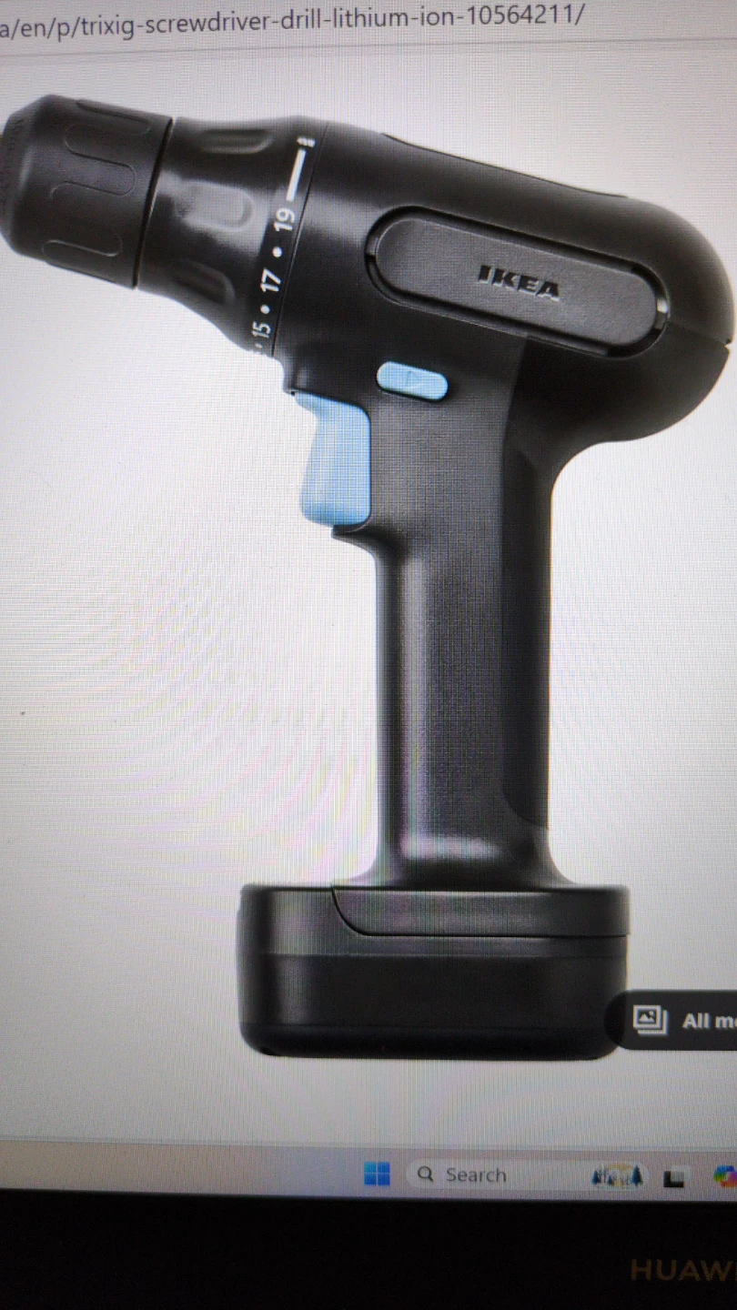 IKEA Trixig Cordless Screwdriver/Drill