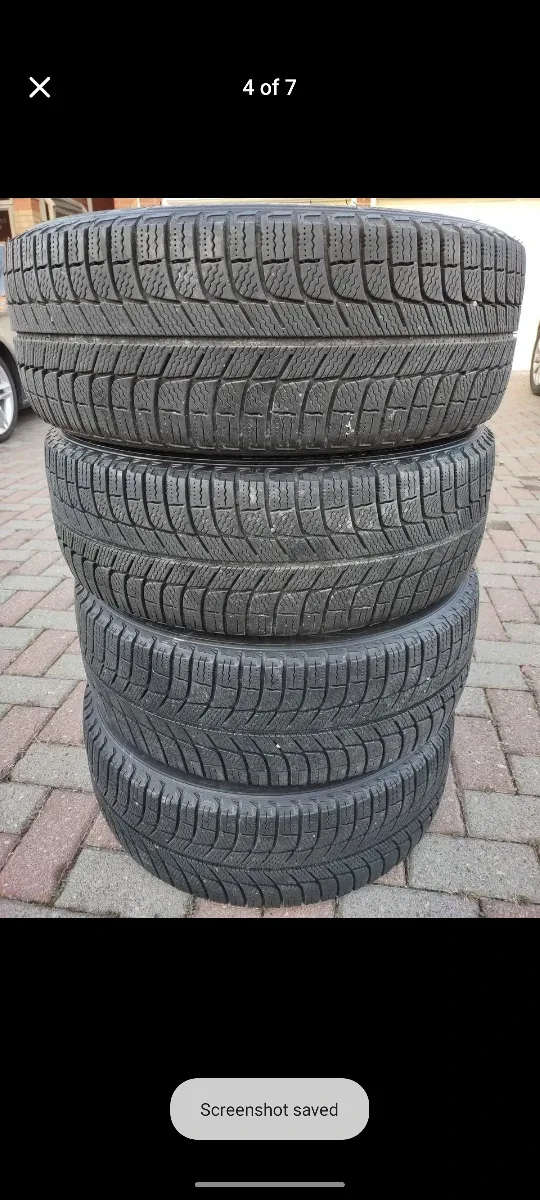 #cleanout Rims with winter tires for Honda civic 2001-2005 image indicator(5)