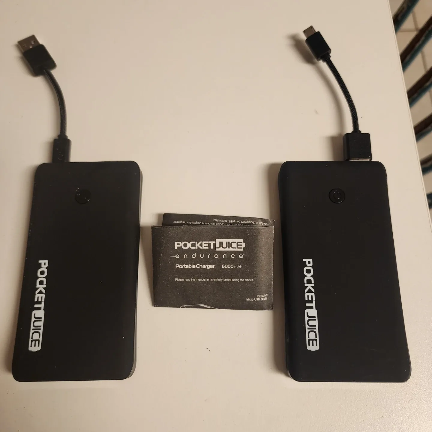 Pocket Juice Endurance Portable Charger 6000 mAh