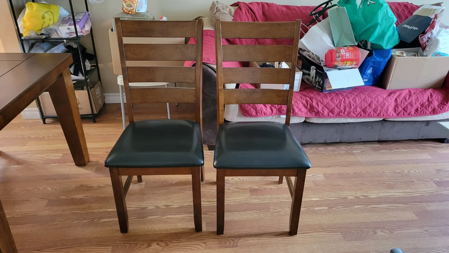 Dining Table with 4 Chairs - Wood image indicator(3)