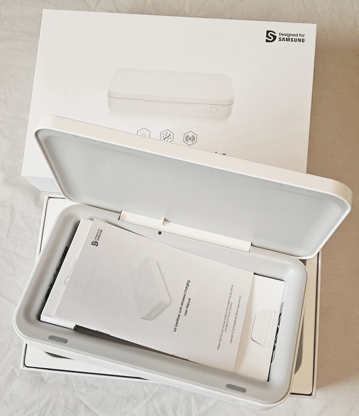 Samsung UV Sanitizer with Wireless Charging ✨️