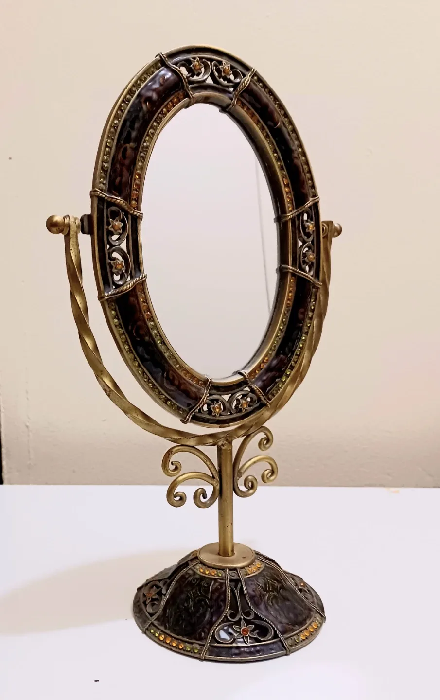 Antique Unique Ornated Vanity Mirror