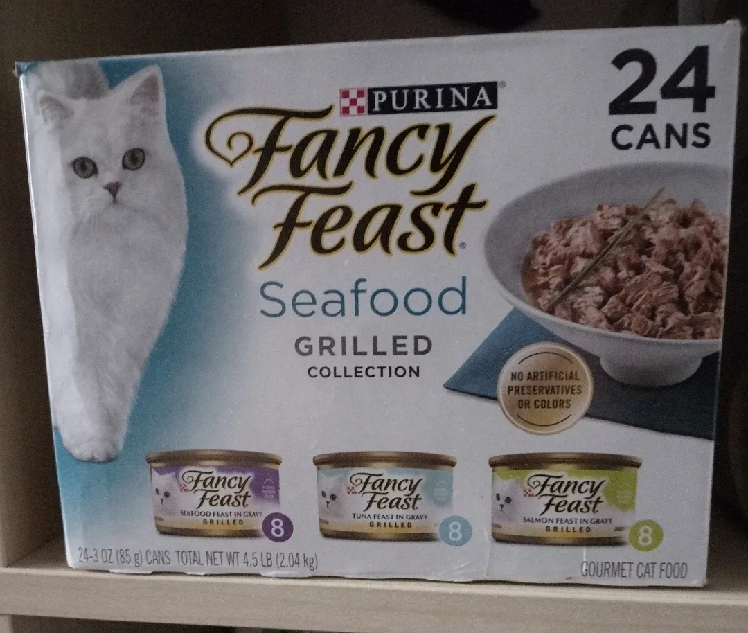 Fancy Feast Seafood Grilled Collection - 24 Cans #Cleanout image indicator(2)