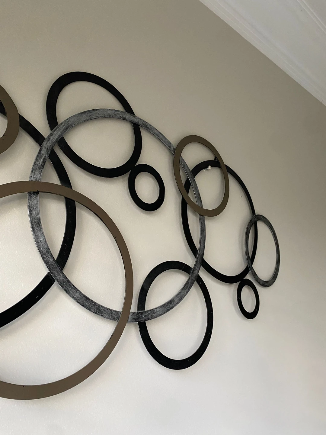 Metal Circle Wall Decor - photo 4