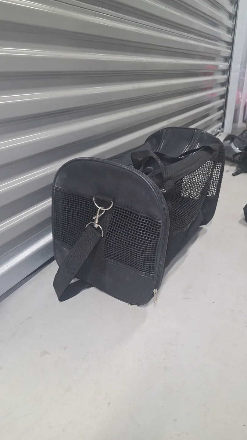 Black Pet Carrier