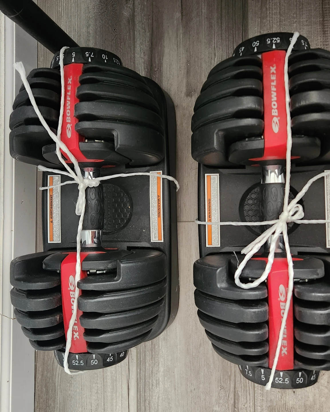 Bowflex Adjustable Dumbbells - Pair