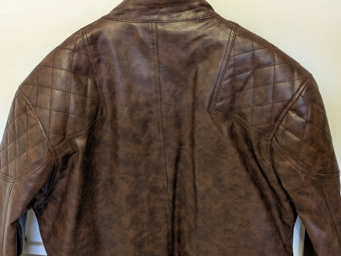 MOZRI Brown Leather Jacket XL - photo 4