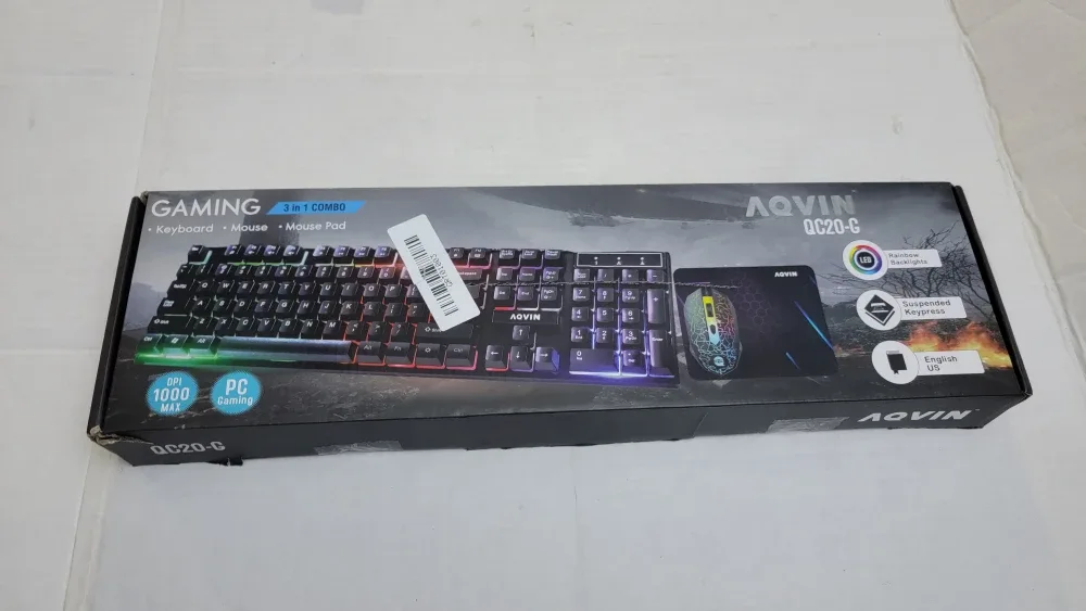 AQVIN RGB Gaming Keyboard & Mouse Combo - QC20-G image indicator(6)