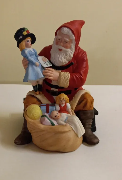 Santa music box
