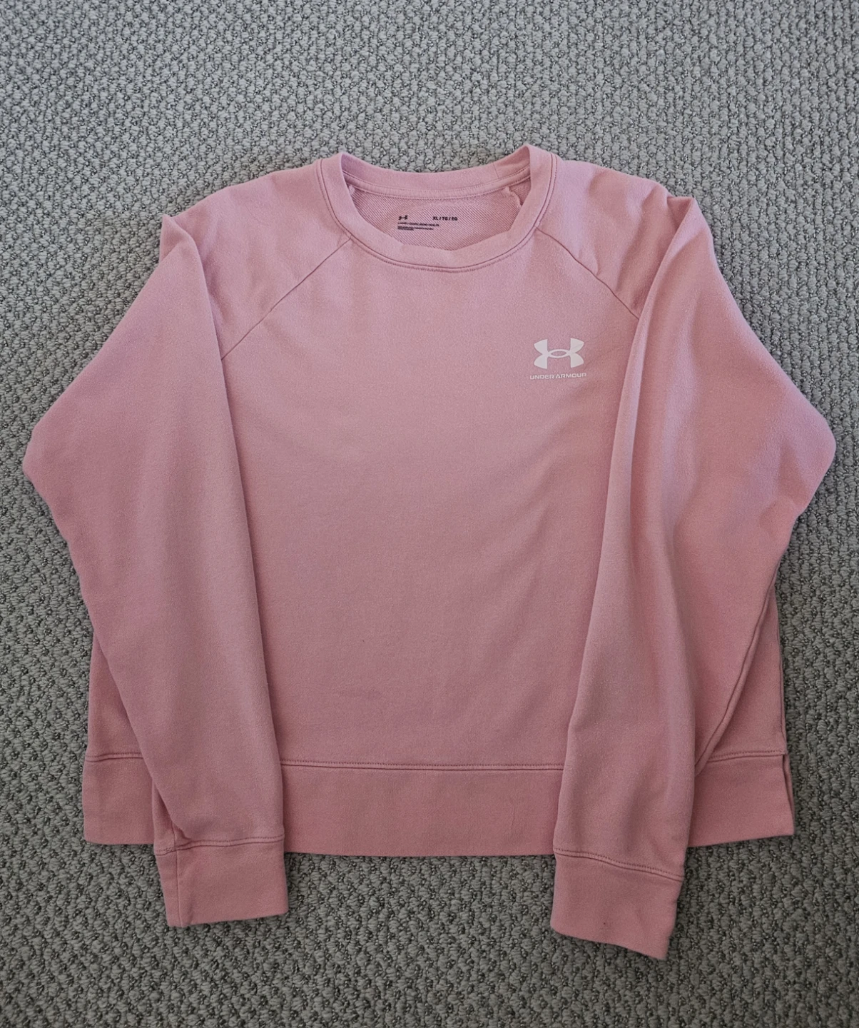 Women's Under Armour Pink Crewneck - XL