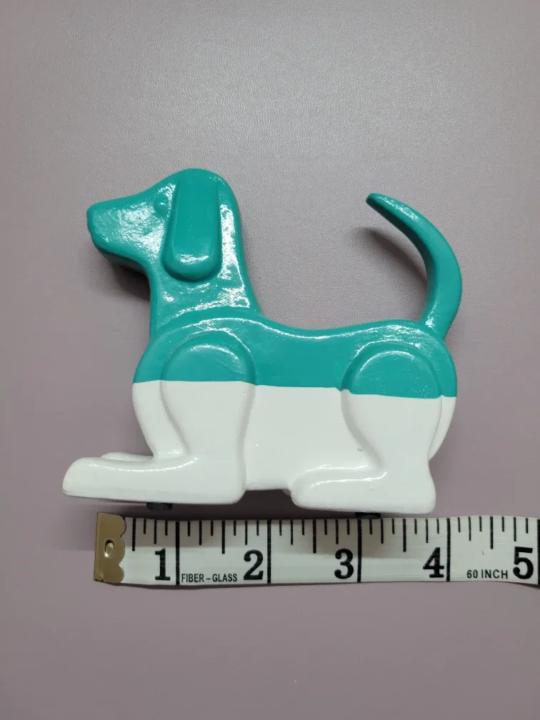 Dog Figurine and Faux Succulent image indicator(2)