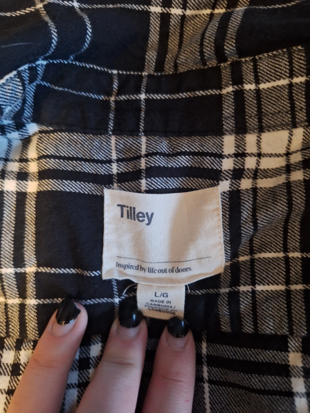 Tilley Flannel Shirt - Size L - photo 2