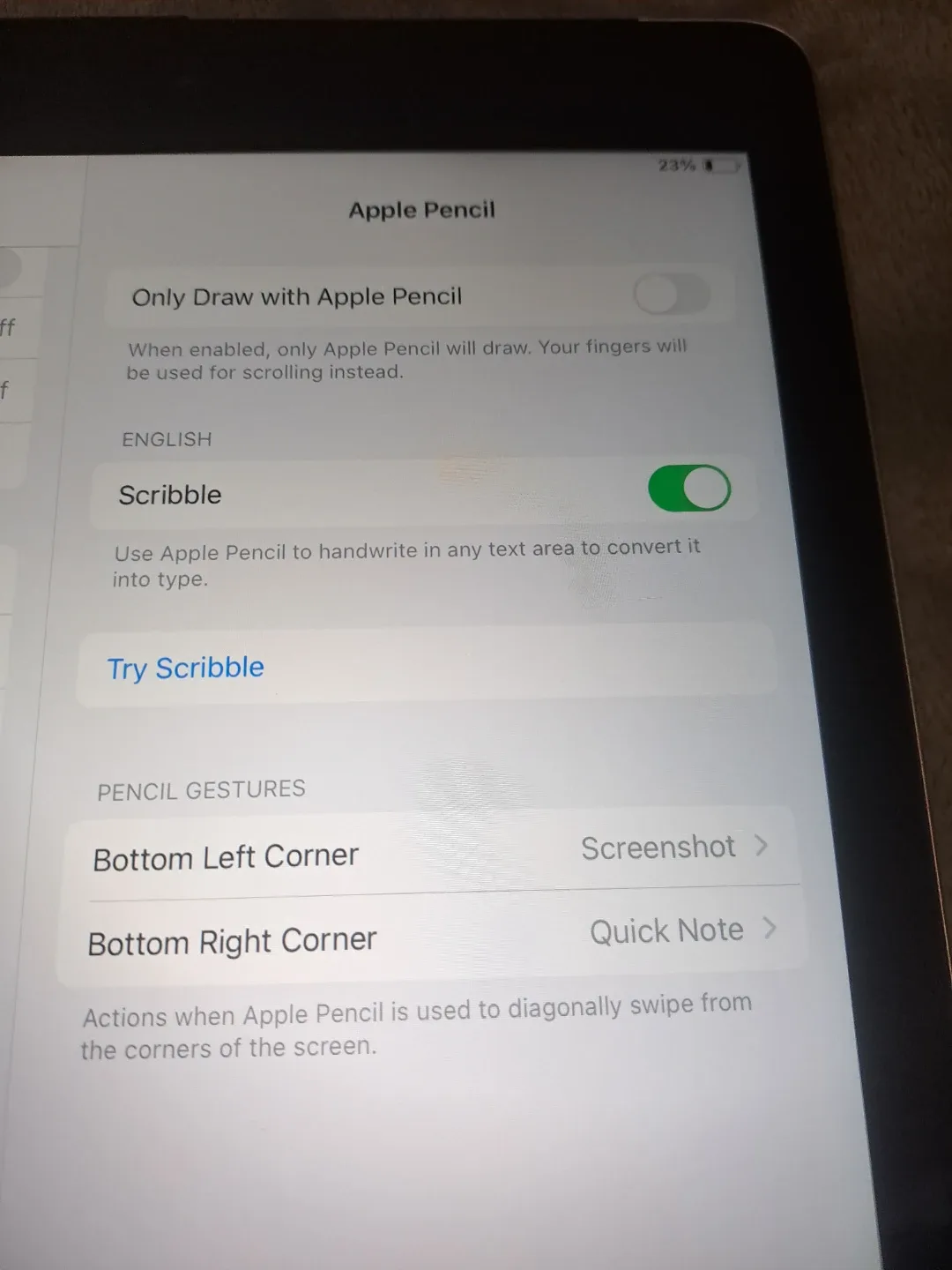 Ipad 6 32GB with Wifi and Data fully working image indicator(4)