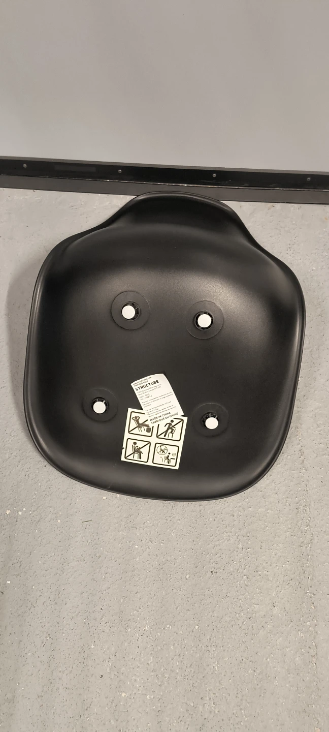 Structube Black Chair Seat (No legs) - photo 2