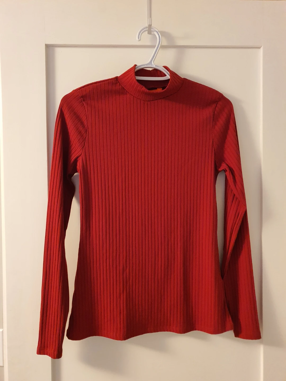 Joe Fresh Red Ribbed Turtleneck - Size S