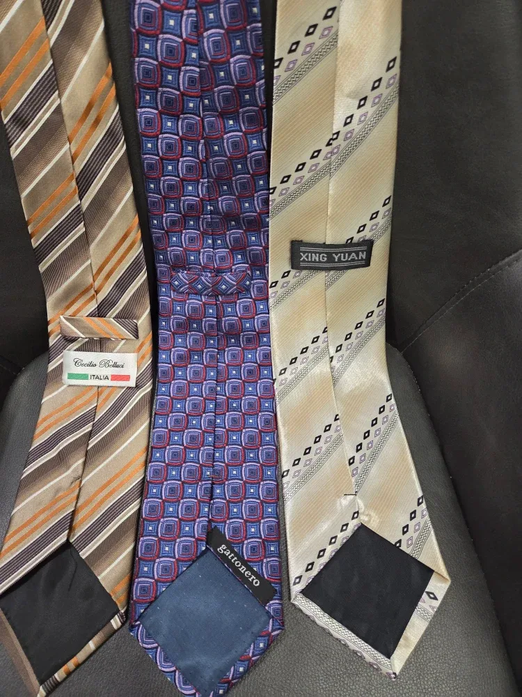 Men's Necktie Bundle - Cecilia Bellini, Gattinero, Xing Yuan image indicator(2)