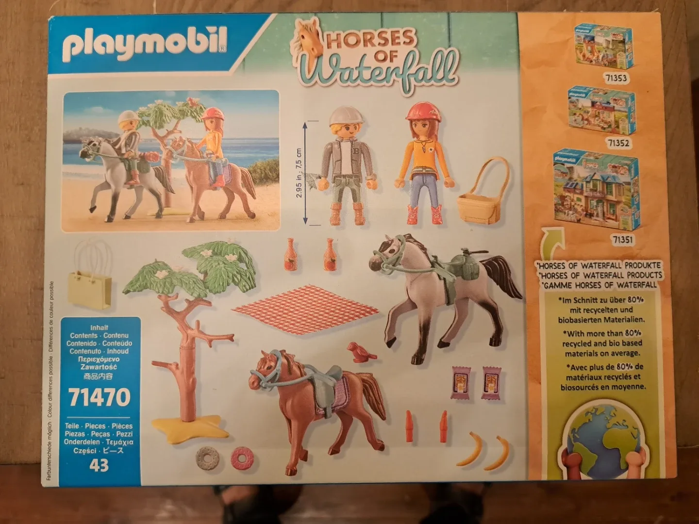 Playmobil Horses of Waterfall Starter Pack 43 Pcs