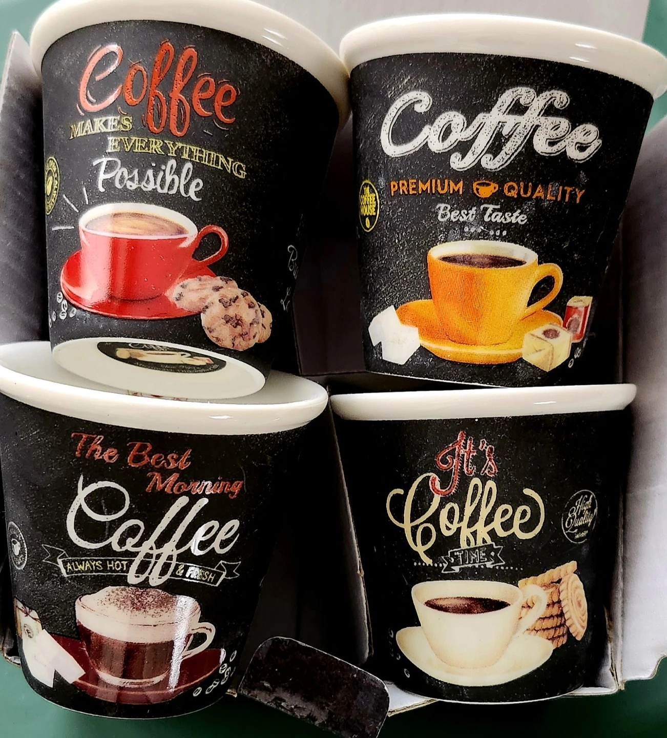 Bowring Coffee Espresso Cups - Set of 4 - photo 2