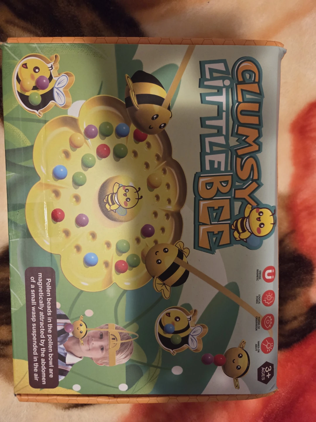 Clumsy Little Bee Game (3+)