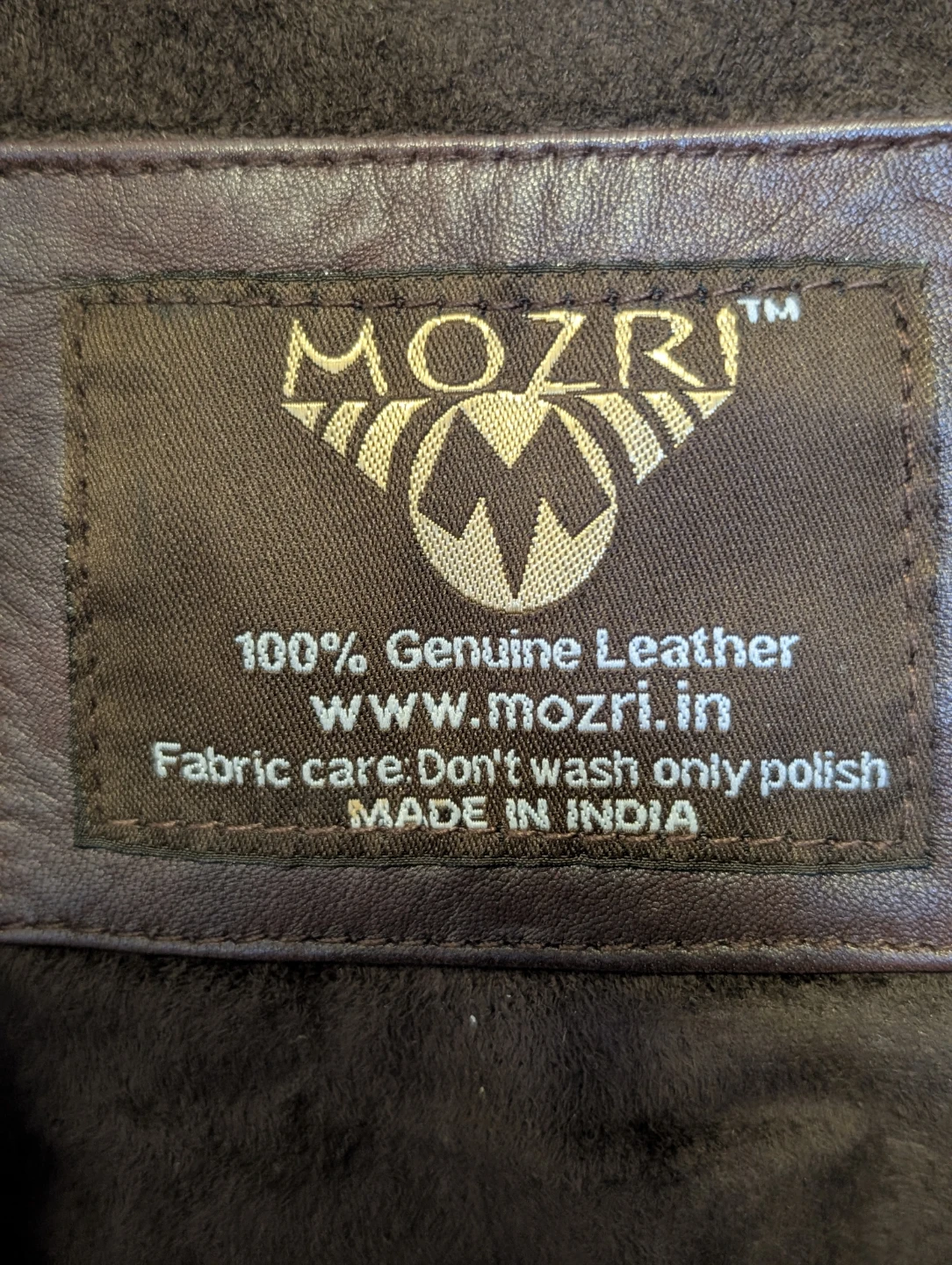 Mozri Genuine Leather Brown  Men's Jacket - photo 2