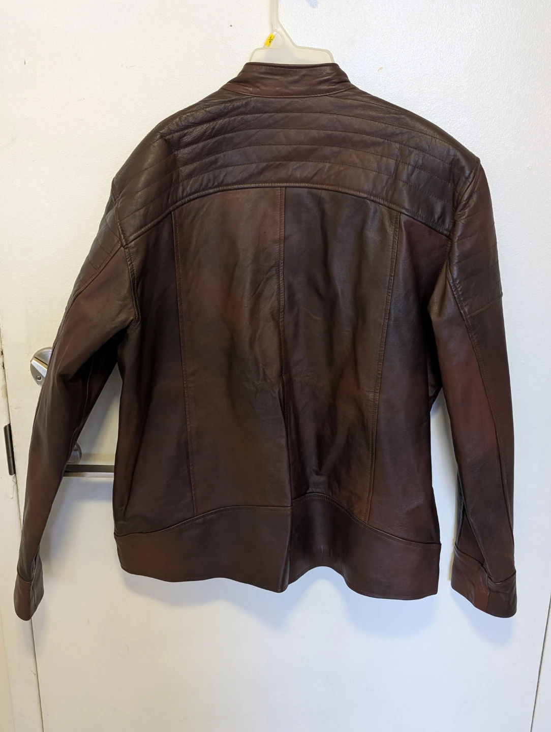 Mozri Genuine Leather Brown  Men's Jacket - photo 3