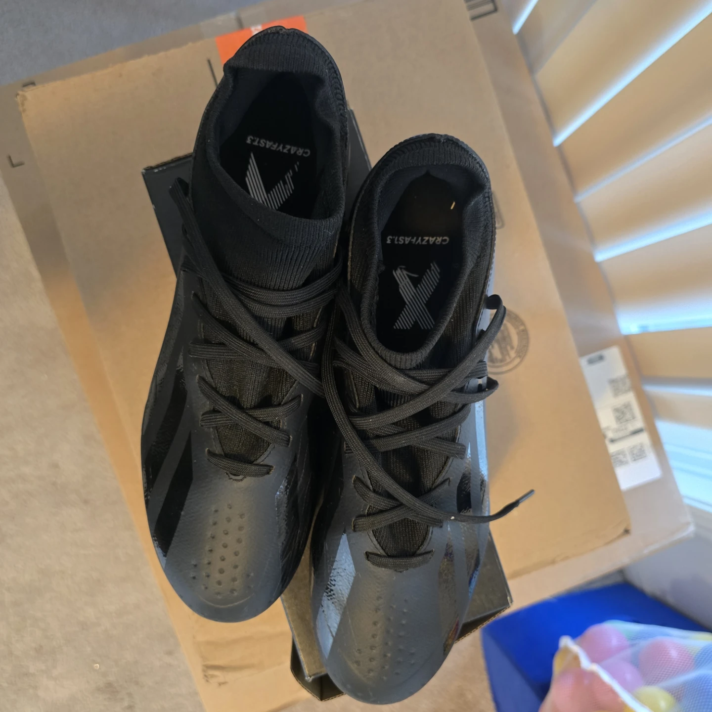 Adidas X Crazyfast.3 FG Soccer Cleats - Black - photo 3