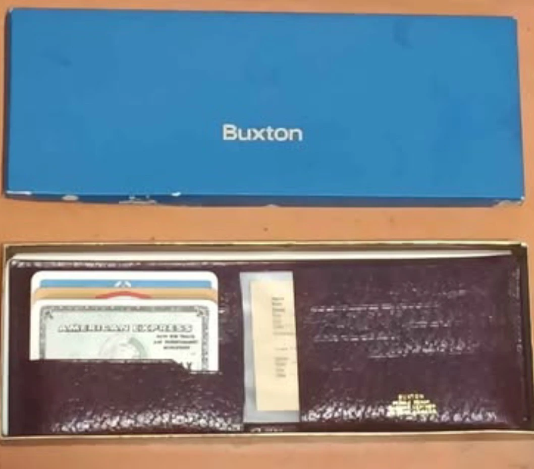 Buxton leather wallet