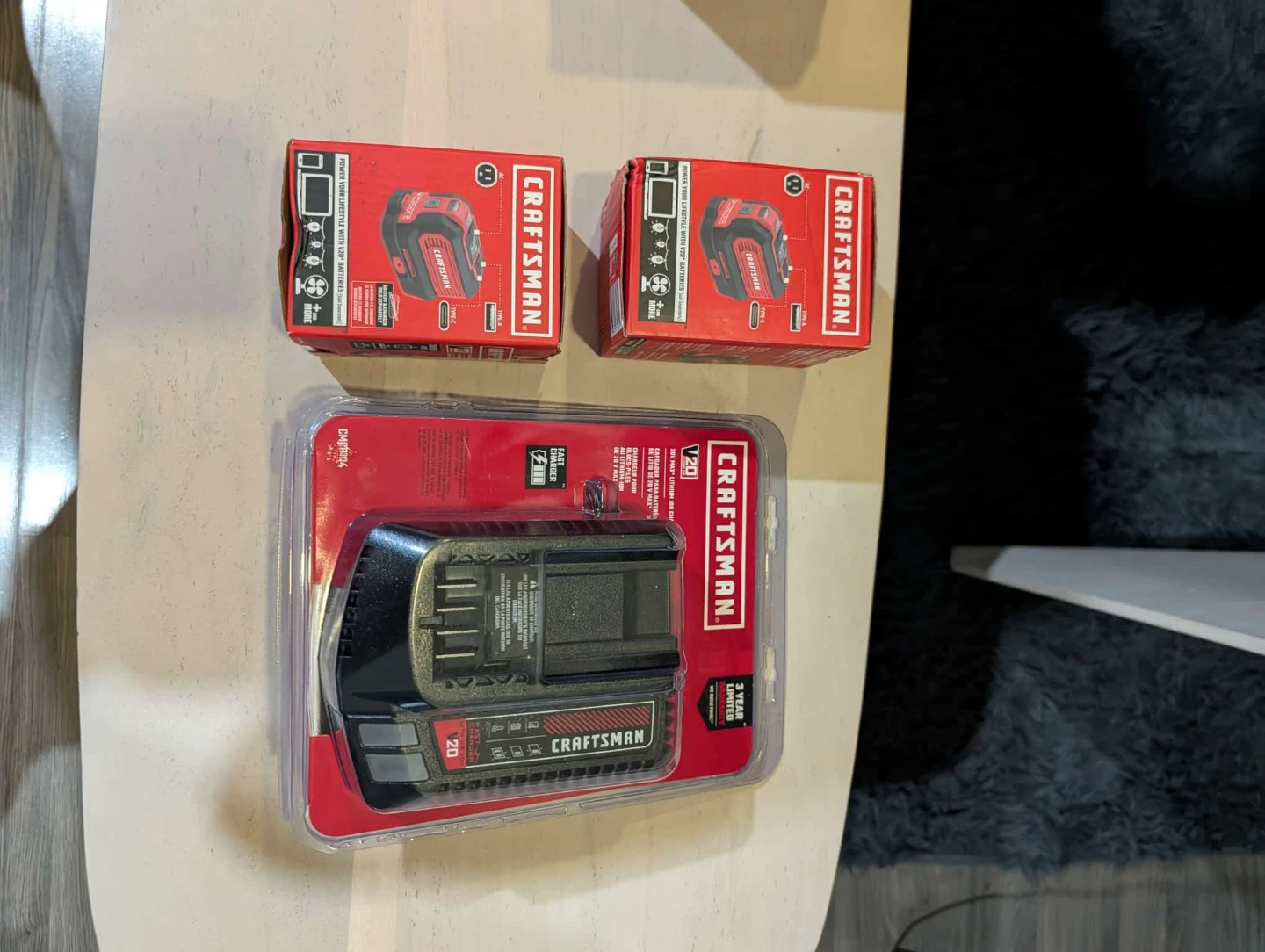 New Craftsman V20 Fast Charger & Battery Kit - photo 3