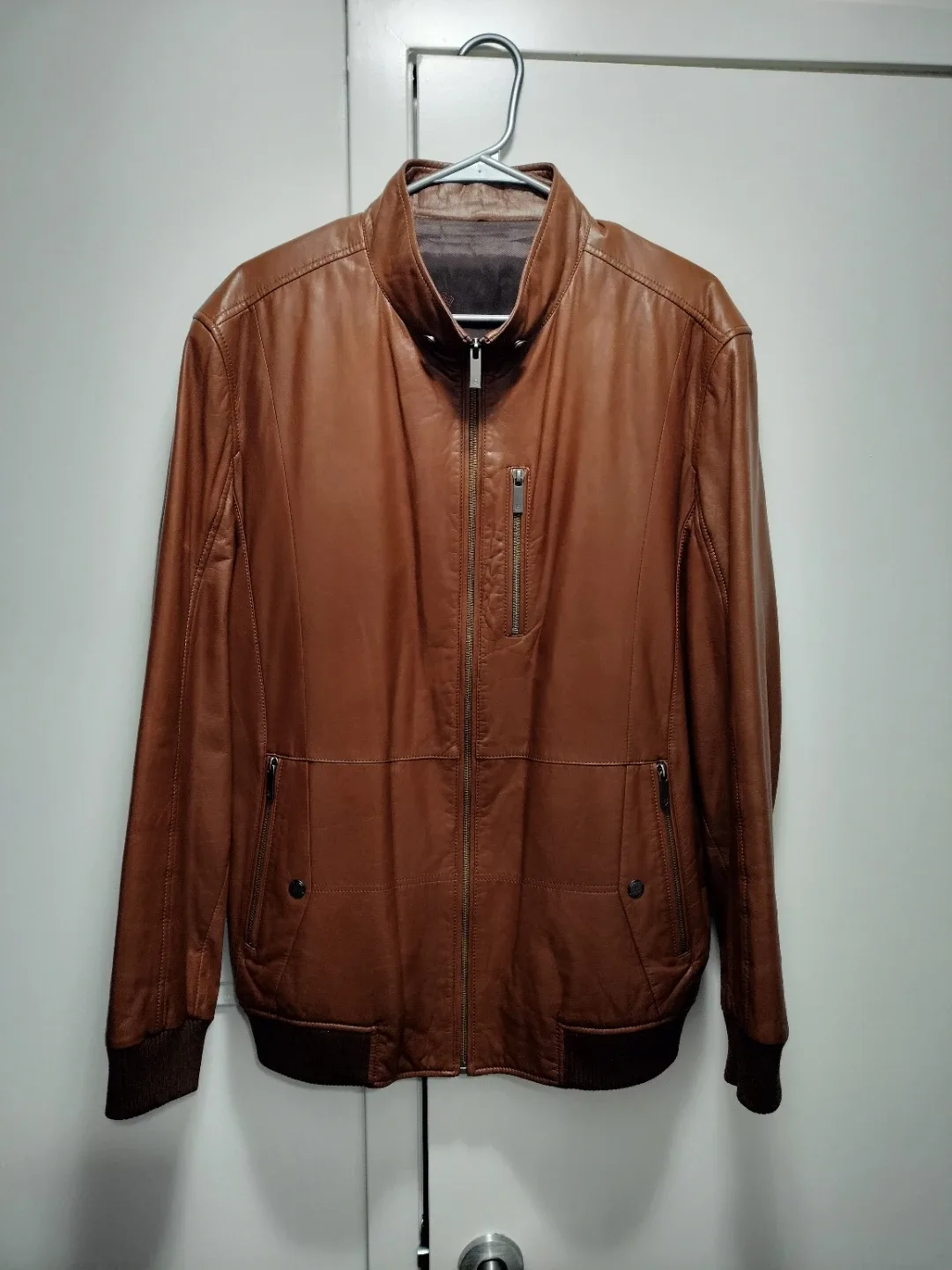 Men's Leather Jacket Brown