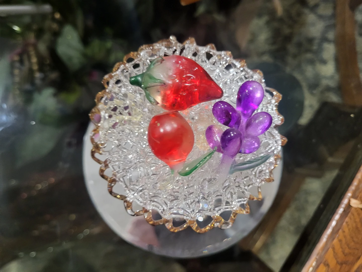 Glass Fruit Figurine - photo 2