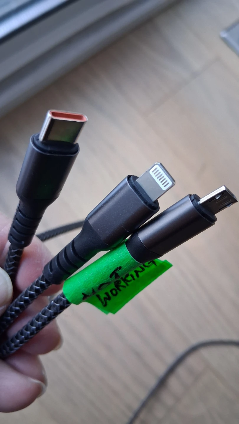 Lightning USB C Charging Cable, 2m Long - photo 3