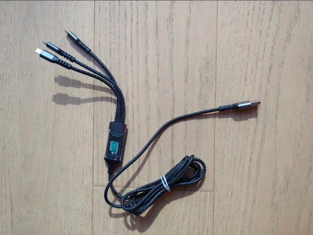 iPhone Lightning, USB-C Charging Cable, 2m Long image indicator(6)