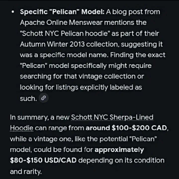 Schott NYC Pelican Hoodie XXL image indicator(5)