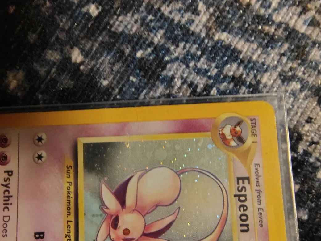 Espeon - Pokemon Card Holo - Neo Discovery image indicator(7)
