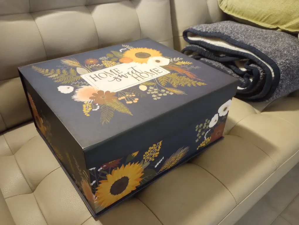 #Cleanout Large Keepsake Storage Box