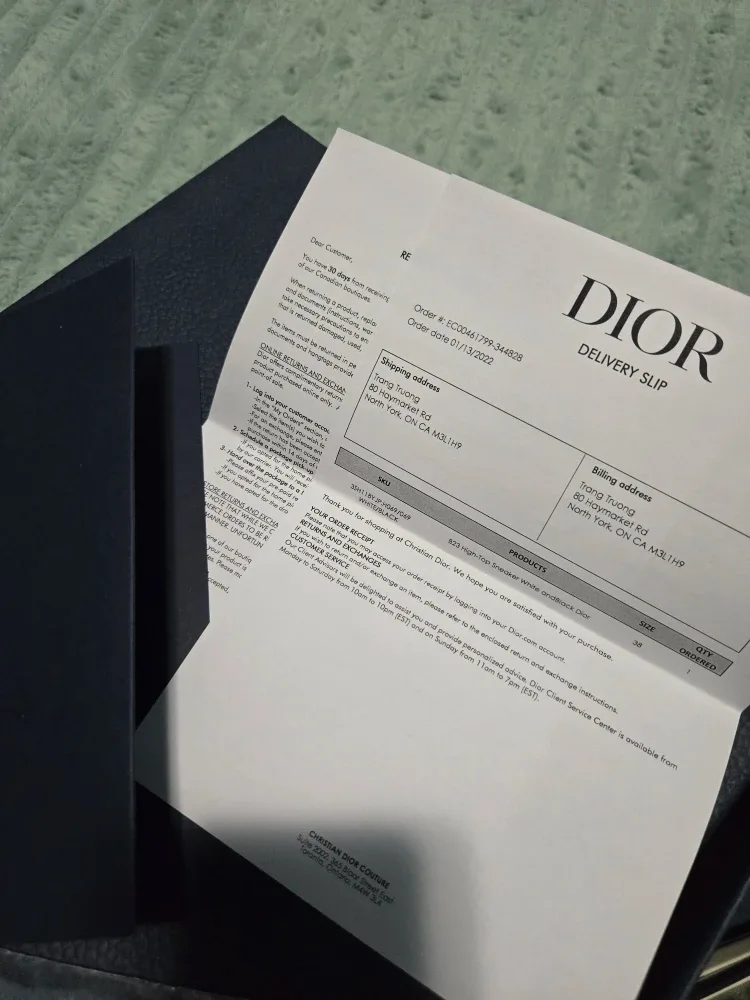 Dior B23 High-Top Sneaker Size 38 image indicator(4)