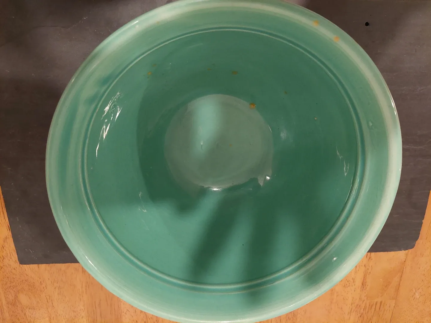 Bauer Pottery #12 Mixing Bowl - Turquoise