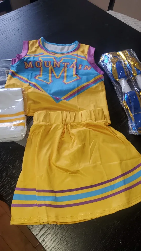 Cheerleader Costume Set - Size S image indicator(2)