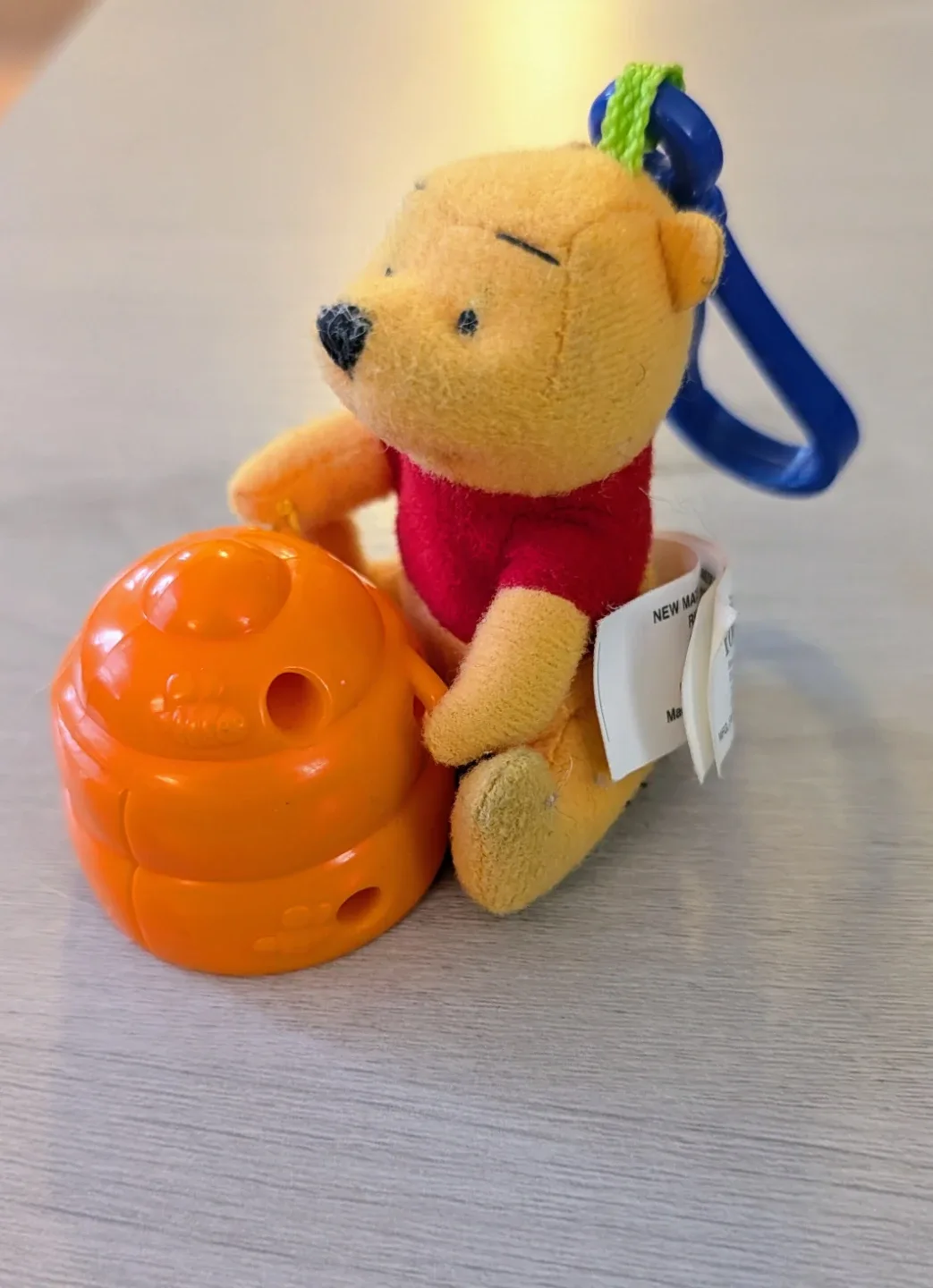 Disney Winnie the Pooh Plush Clip On Keychain