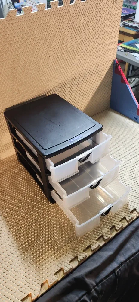 Gracious Living 3-Drawer Storage Unit