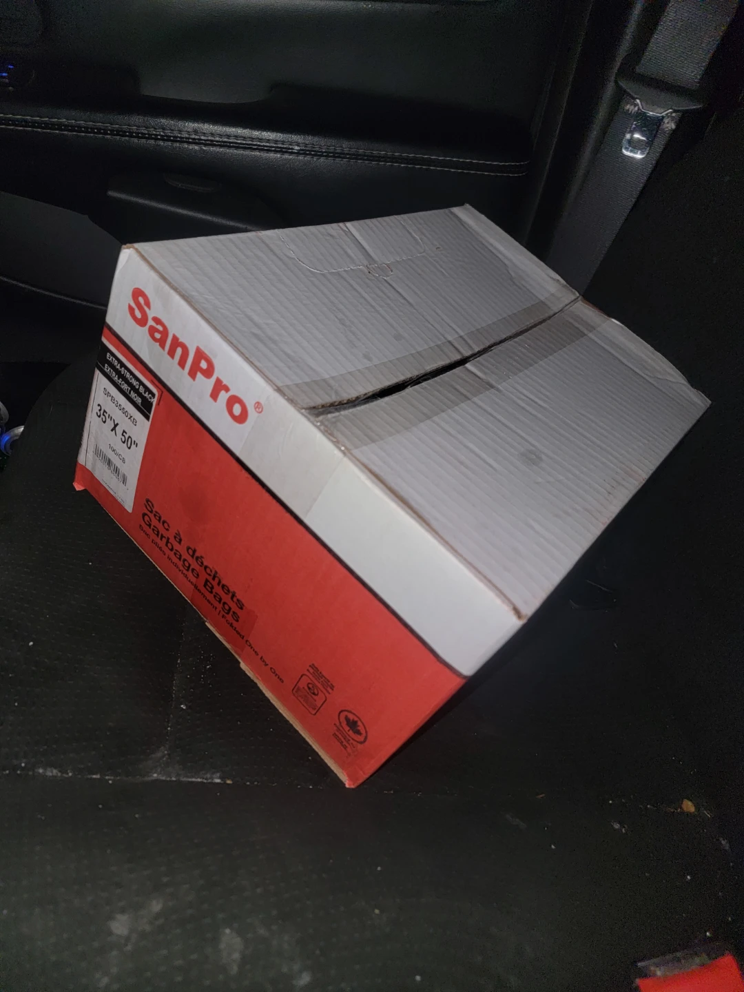 SanPro 35x50 X-Strong Clear Garbage Bags - photo 2