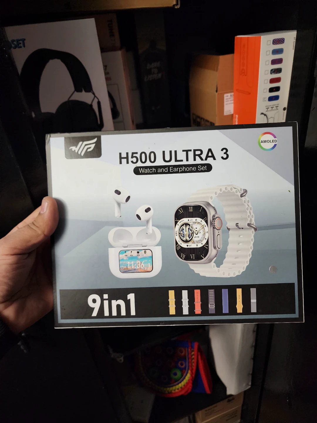 H500 Ultra 3 Watch and Earphone Set