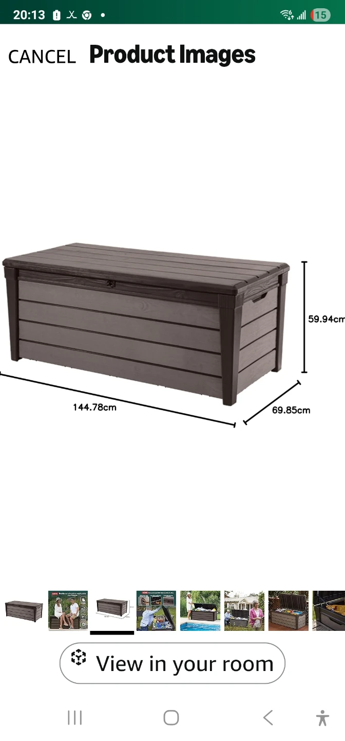 Keter Westwood 150 Gallon Deck Box - photo 2